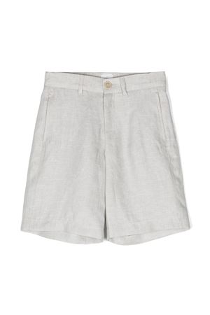 beige linen shorts ELEVENTY KIDS | EU6P59I0207185